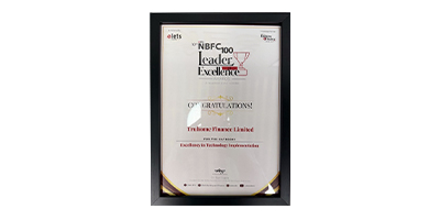 Excellency in Technology Implementation - 10th NBFC 100 Leader of Excellence Awards 2025